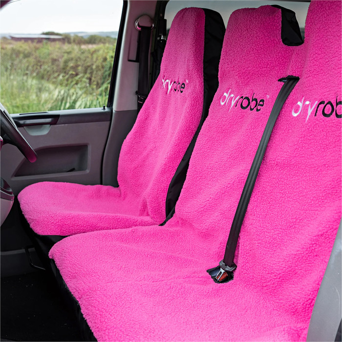 2024 Dryrobe Funda Doble Para Asiento De Coche V3 V3DRDCSC - Black / Pink